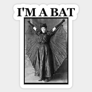 I'm a Bat Sticker